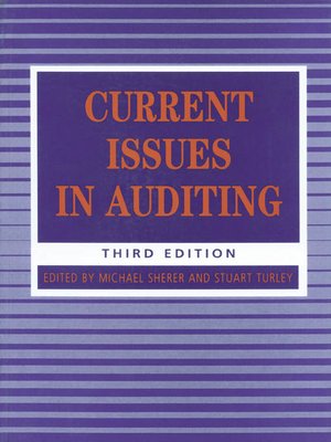 cover image of Current Issues in Auditing